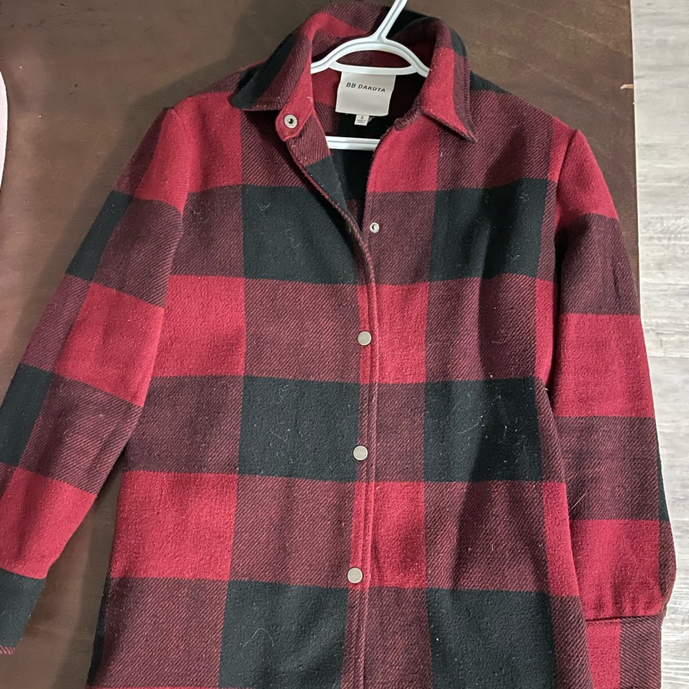 BB DAKOTA plaid jacket